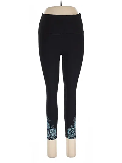 Pre-owned Gaiam Active Pants In Black