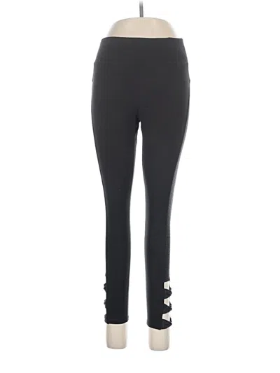 Pre-owned Gaiam Active Pants In Black