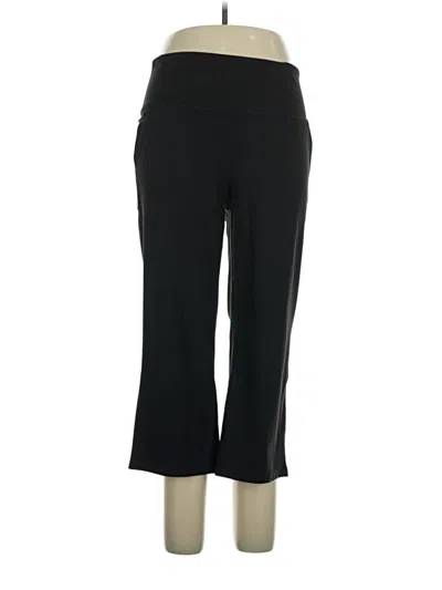 Pre-owned Gaiam Active Pants In Black