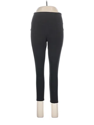 Pre-owned Gaiam Active Pants In Black