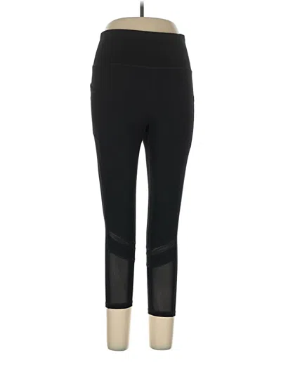 Pre-owned Gaiam Active Pants In Black