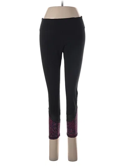 Pre-owned Gaiam Active Pants In Black