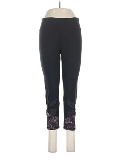 Pre-owned Gaiam Active Pants In Black