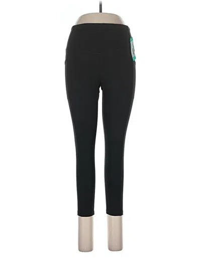 Pre-owned Gaiam Active Pants In Black