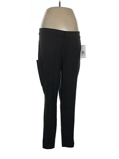 Pre-owned Gaiam Active Pants In Black