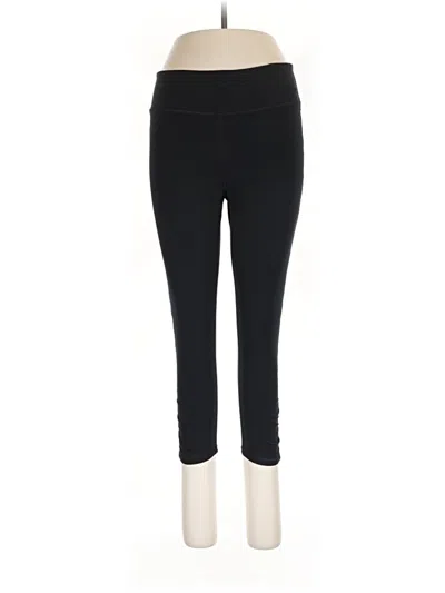 Pre-owned Gaiam Active Pants In Black
