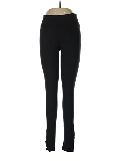 Pre-owned Gaiam Active Pants In Black