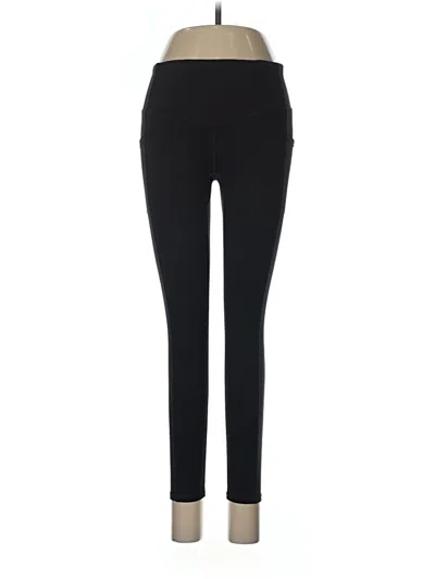 Pre-owned Gaiam Active Pants In Black