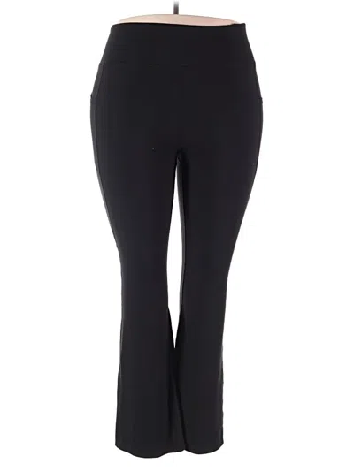 Pre-owned Gaiam Active Pants In Black