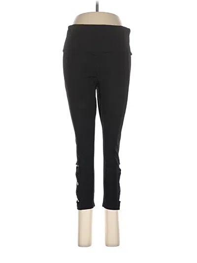 Pre-owned Gaiam Active Pants In Black
