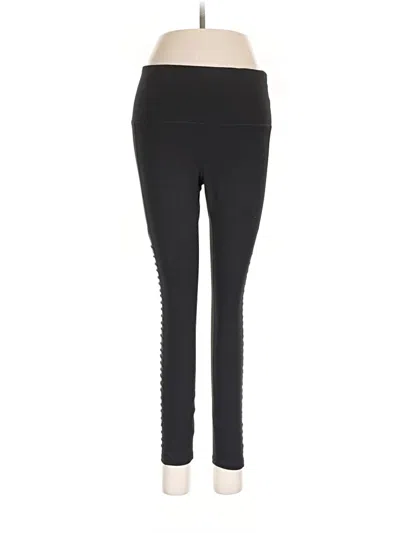 Pre-owned Gaiam Active Pants In Black