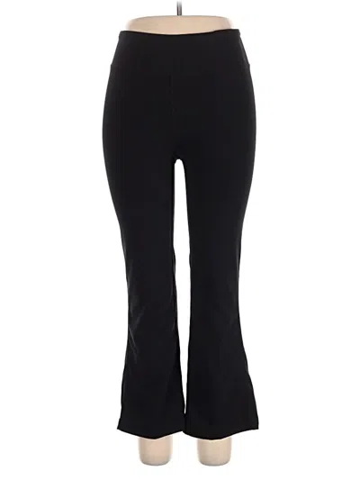 Pre-owned Gaiam Active Pants In Black