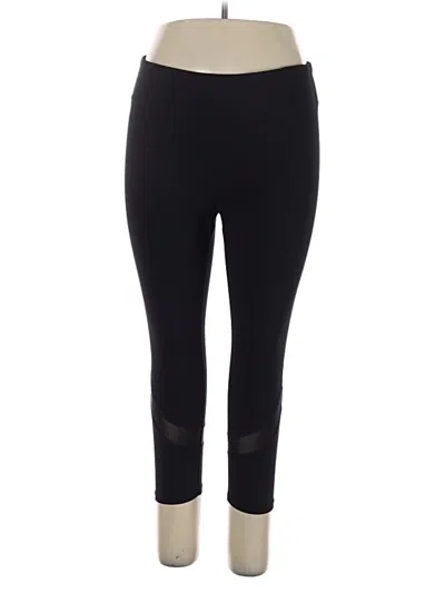 Pre-owned Gaiam Active Pants In Black