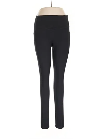 Pre-owned Gaiam Active Pants In Black