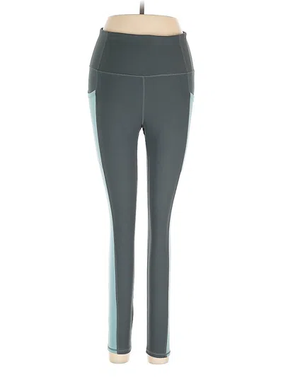 Pre-owned Gaiam Active Pants In Blue