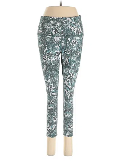 Pre-owned Gaiam Active Pants In Blue