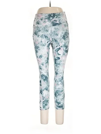 Pre-owned Gaiam Active Pants In Blue