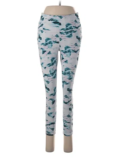 Pre-owned Gaiam Active Pants In Blue