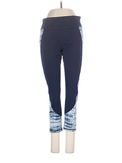 Pre-owned Gaiam Active Pants In Blue