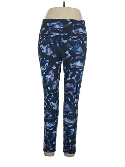 Pre-owned Gaiam Active Pants In Blue