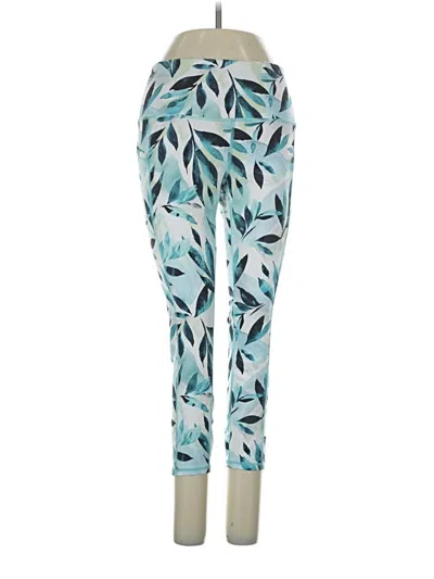 Pre-owned Gaiam Active Pants In Blue
