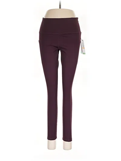 Gaiam Active Pants In Burgundy