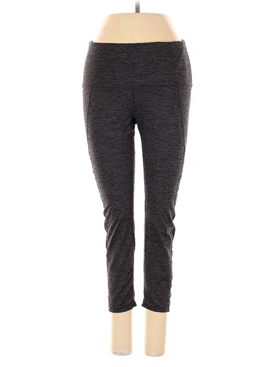 Pre-owned Gaiam Active Pants In Gray