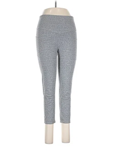 Pre-owned Gaiam Active Pants In Gray