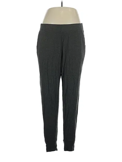 Pre-owned Gaiam Active Pants In Gray