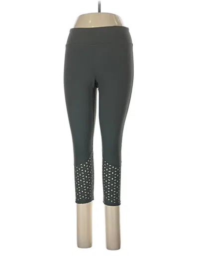 Pre-owned Gaiam Active Pants In Gray