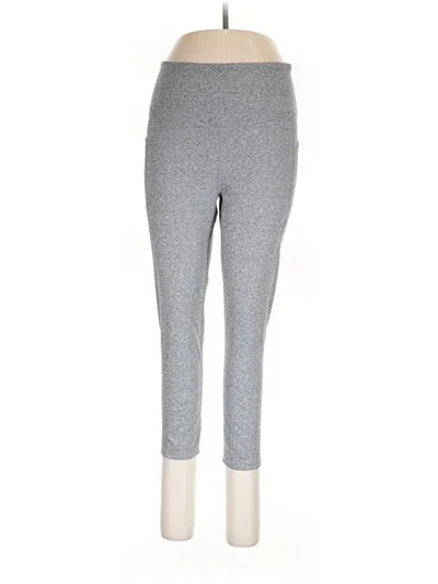 Pre-owned Gaiam Active Pants In Gray