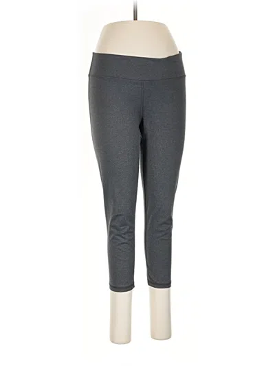 Pre-owned Gaiam Active Pants In Gray