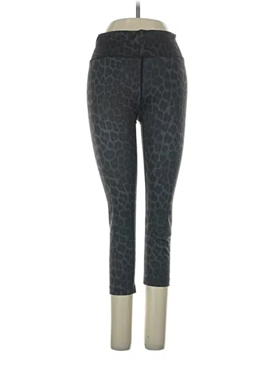 Pre-owned Gaiam Active Pants In Gray