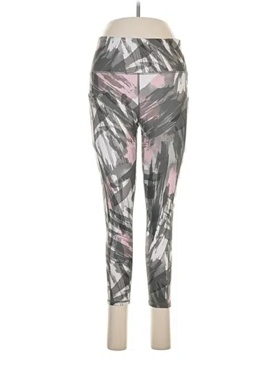 Pre-owned Gaiam Active Pants In Gray