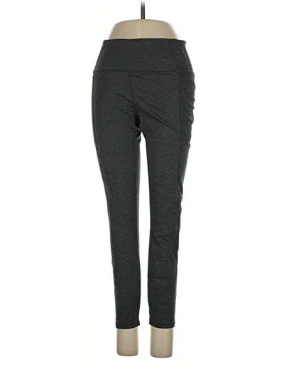 Pre-owned Gaiam Active Pants In Gray
