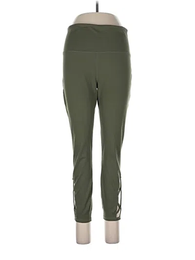 Pre-owned Gaiam Active Pants In Green