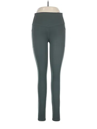 Pre-owned Gaiam Active Pants In Green