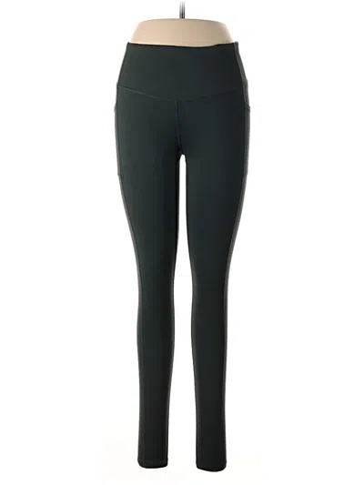 Pre-owned Gaiam Active Pants In Green