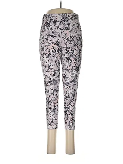 Pre-owned Gaiam Active Pants In Pink