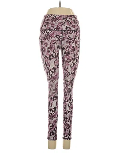 Pre-owned Gaiam Active Pants In Pink