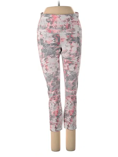 Pre-owned Gaiam Active Pants In Pink