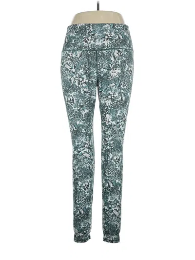 Pre-owned Gaiam Active Pants In Teal