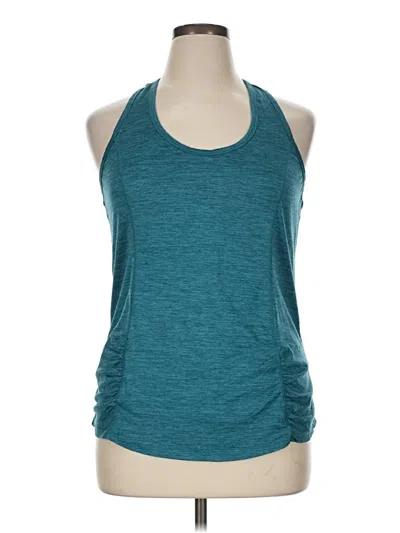 Pre-owned Gaiam Active Tank Top In Blue