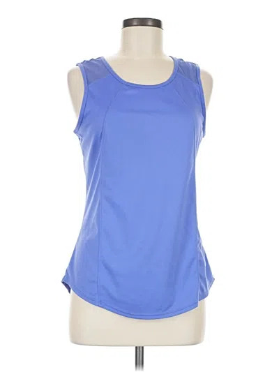 Pre-owned Gaiam Active Tank Top In Blue