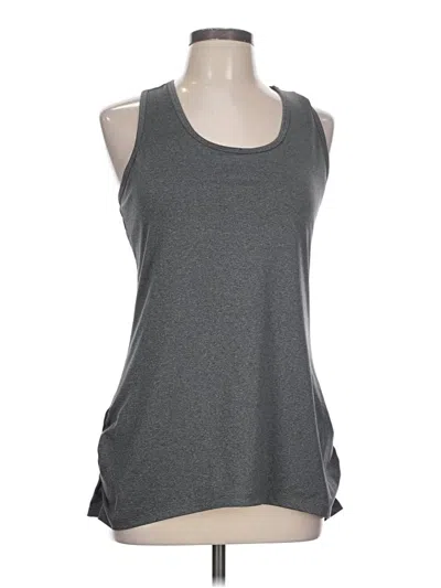Pre-owned Gaiam Active Tank Top In Gray