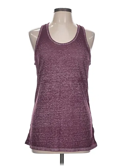 Pre-owned Gaiam Active Tank Top In Purple