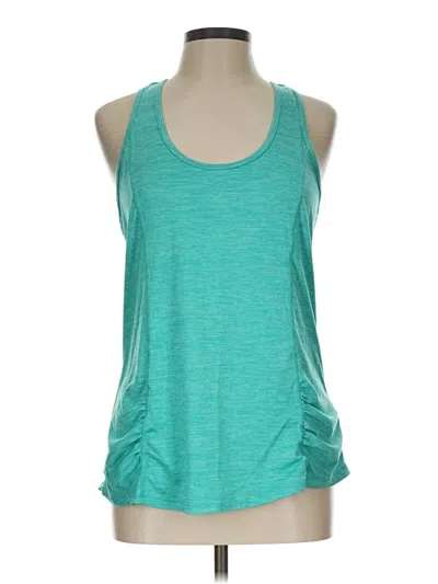 Pre-owned Gaiam Active Tank Top In Teal