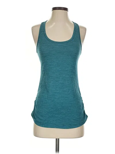 Pre-owned Gaiam Active Tank Top In Teal