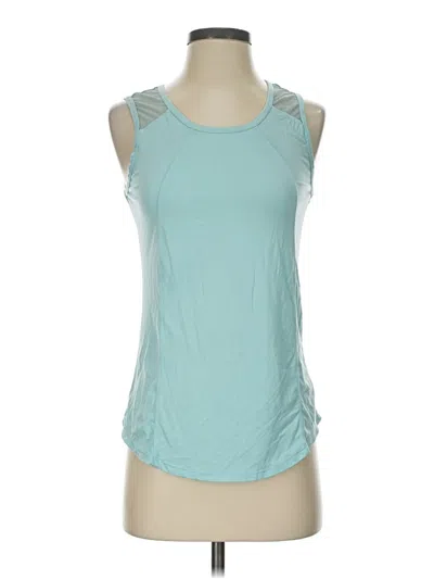 Pre-owned Gaiam Active Tank Top In Teal