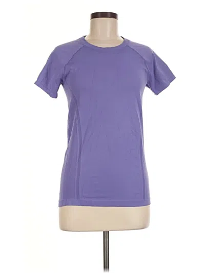 Pre-owned Gaiam Active T-shirt In Purple